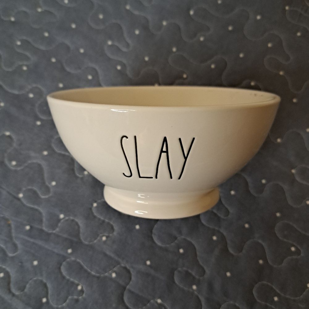 Rae Dunn SLAY bowl